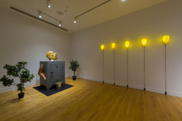 Van Every Smith Galleries, Davidson College, Installation View of Business as Usual