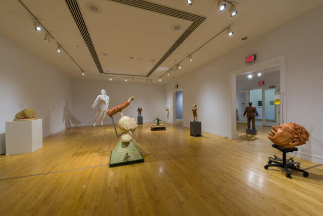 Van Every Smith Galleries, Davidson College, Installation View of Business as Usual