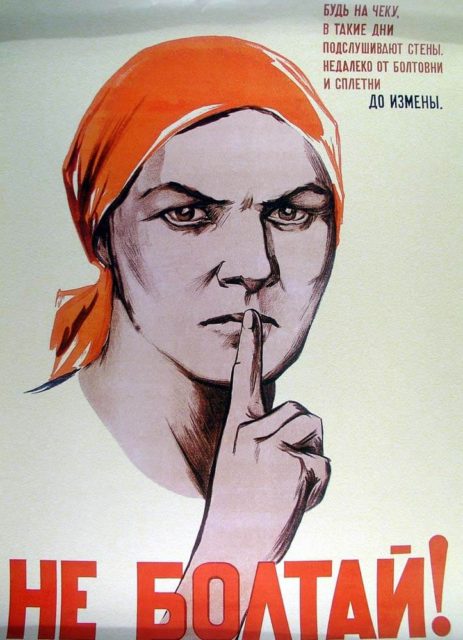Unknown, Soviet Propaganda Poster from Wright Museum at Beloit College