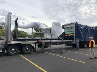 Monumental Shonibare Sculpture Blows onto Campus this Fall