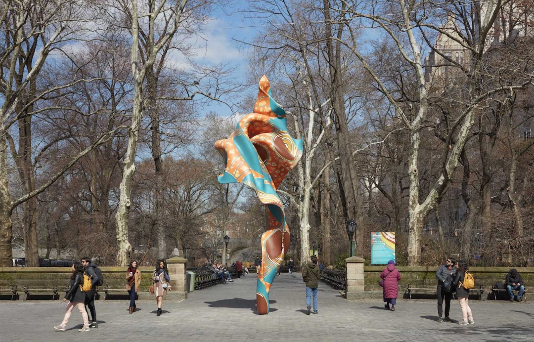 Monumental Shonibare Sculpture Blows onto Campus this Fall