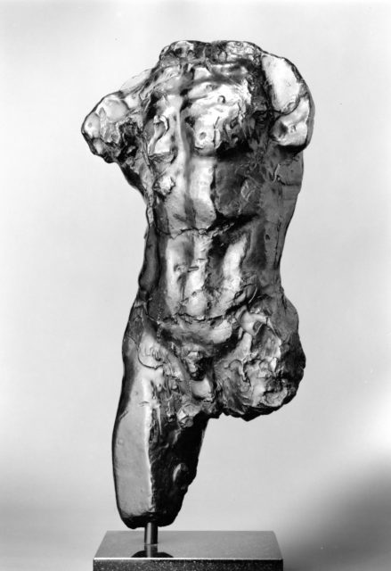 Study For Torso of the Walking Man