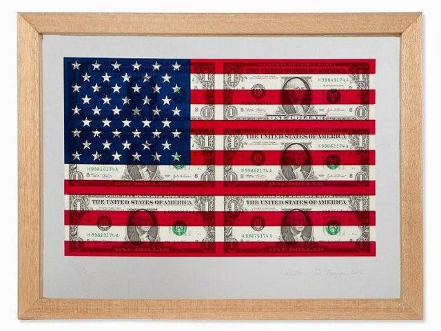 Stephen Gagnon, The Dollar Spangled Banner, 2001