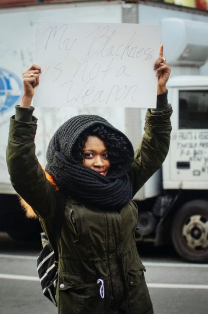 Untitled (March of Millions, Manhattan, December 2014)