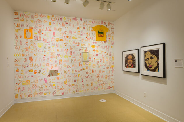 Installation View of True Likeness, Van Every Smith Galleries, Davidson College