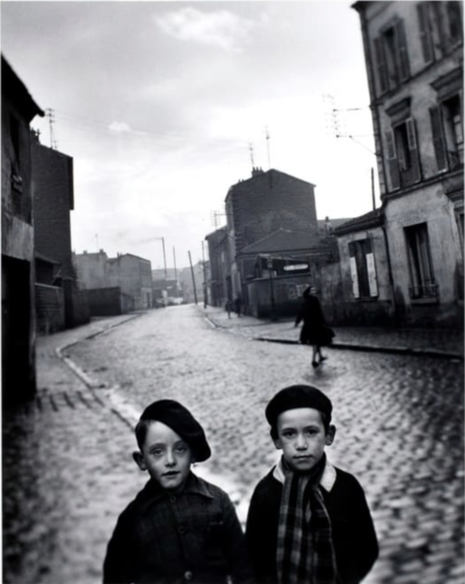 Louis Stettner, Children, Aubervilliers, France