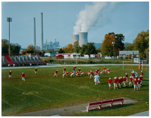 Mitch Epstein, Poca High School and Amos Coal Power Plant, West Virginia