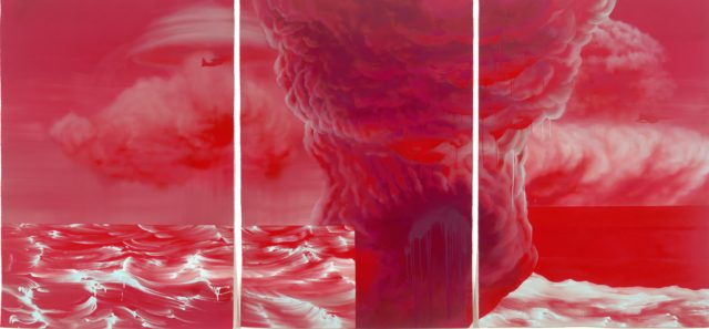 Liên Trương and Hồng-An Trương, The Sky is Not Sacred triptych