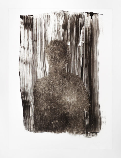 Nicholas Galanin, Untitled monotype