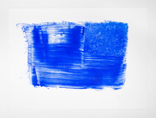 Nicholas Galanin, Untitled monotype