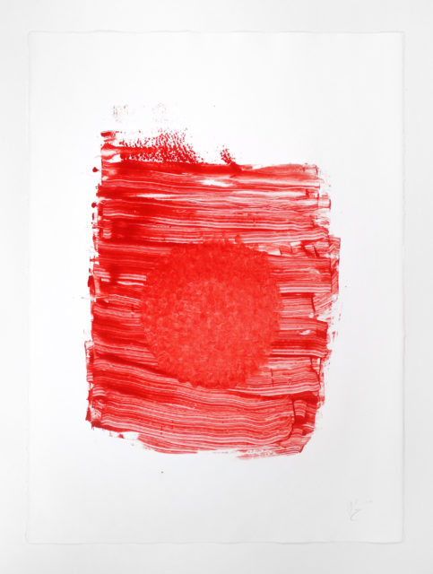 Nicholas Galanin, Untitled monotype