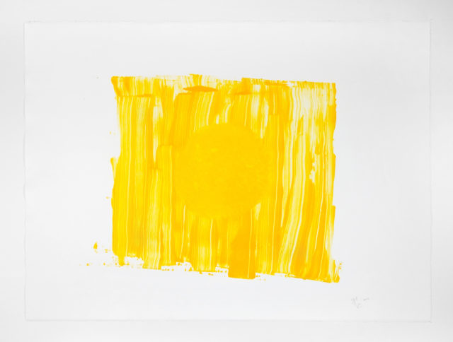 Nicholas Galanin, Untitled monotype