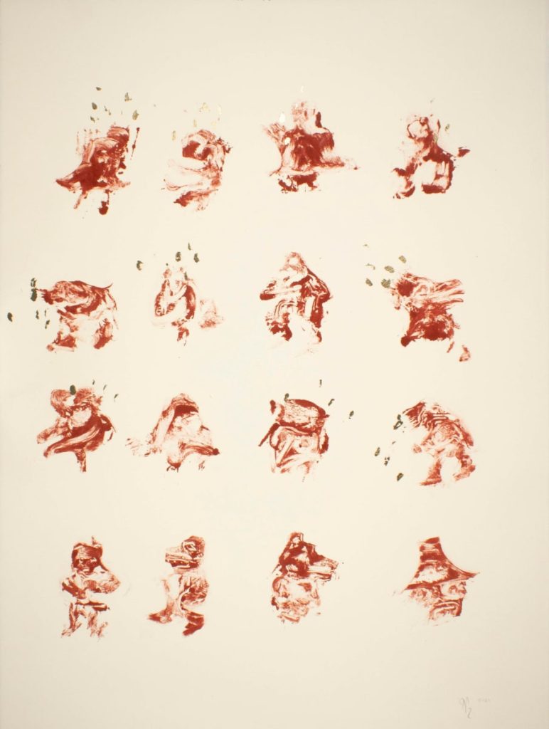 Nicholas Galanin monotype