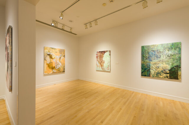 Katie St. Clair, installation view of Lay of the Land