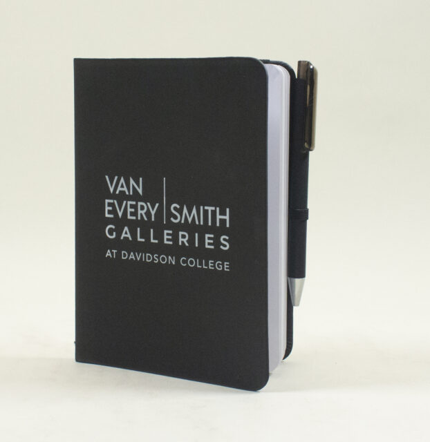 Van Every/Smith Galleries notebook with pen