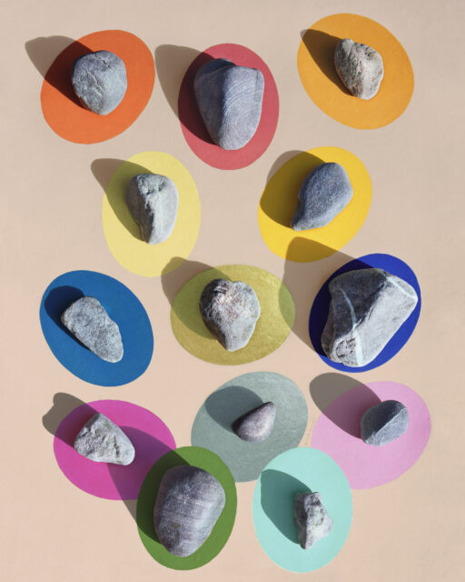 photography of rocks with colorful background by Malu Alvarez '02