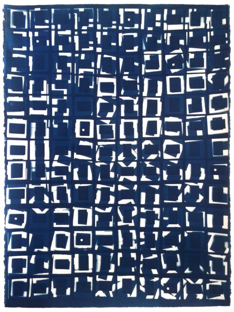 cyanotype by Elijah Gowin '90