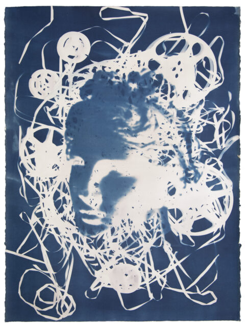 cyanotype by Elijah Gowin '90