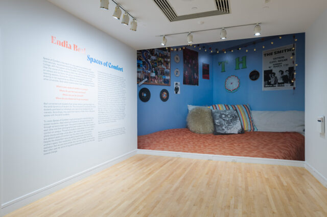 Installation view of Endia Beal's 