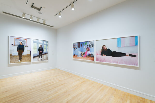 Installation view of Endia Beal's 