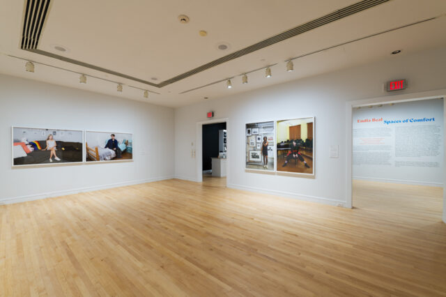 Installation view of Endia Beal's 