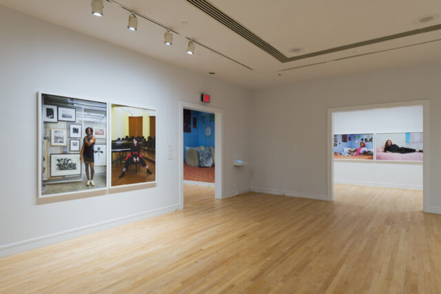Installation view of Endia Beal's 