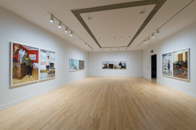 Installation view of Endia Beal's 