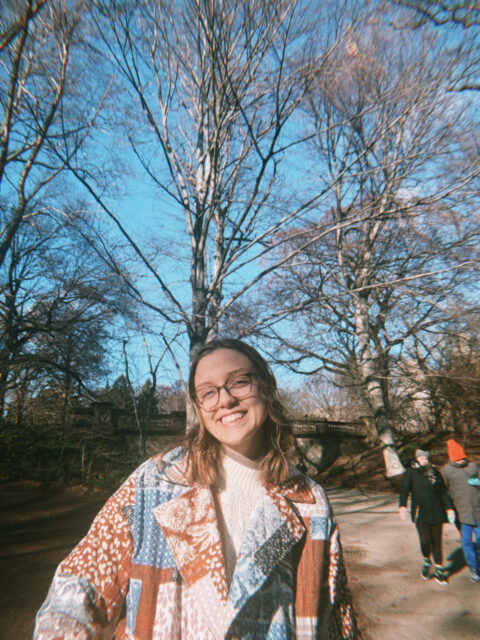 Image of Sarah Willoughby smiling right at the camera. 