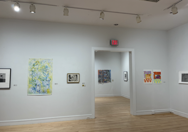 2026 all student art exhibition gallery view