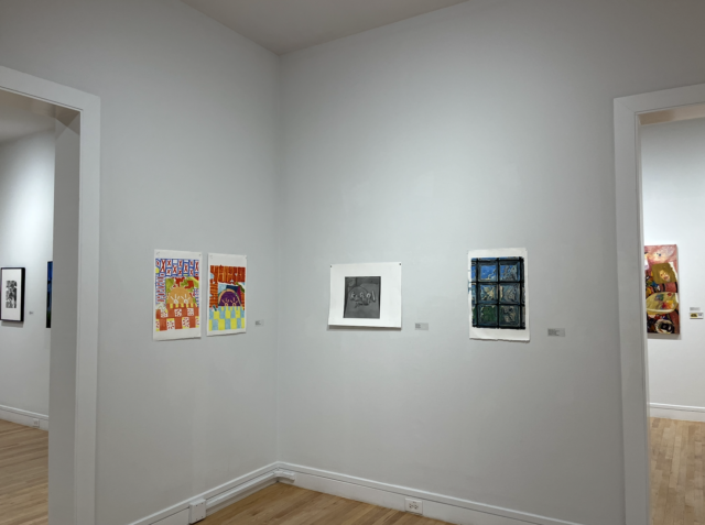 2026 all student art exhibition gallery view