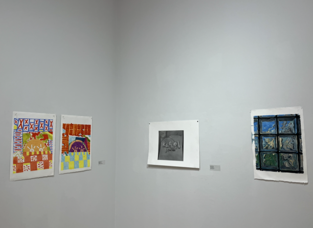 2026 all student art exhibition gallery view